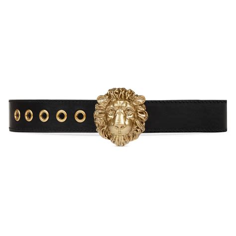 black gucci belt lion head replica|gucci belt lookup.